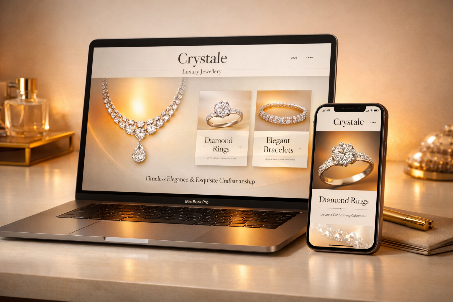 Premium brand identity project