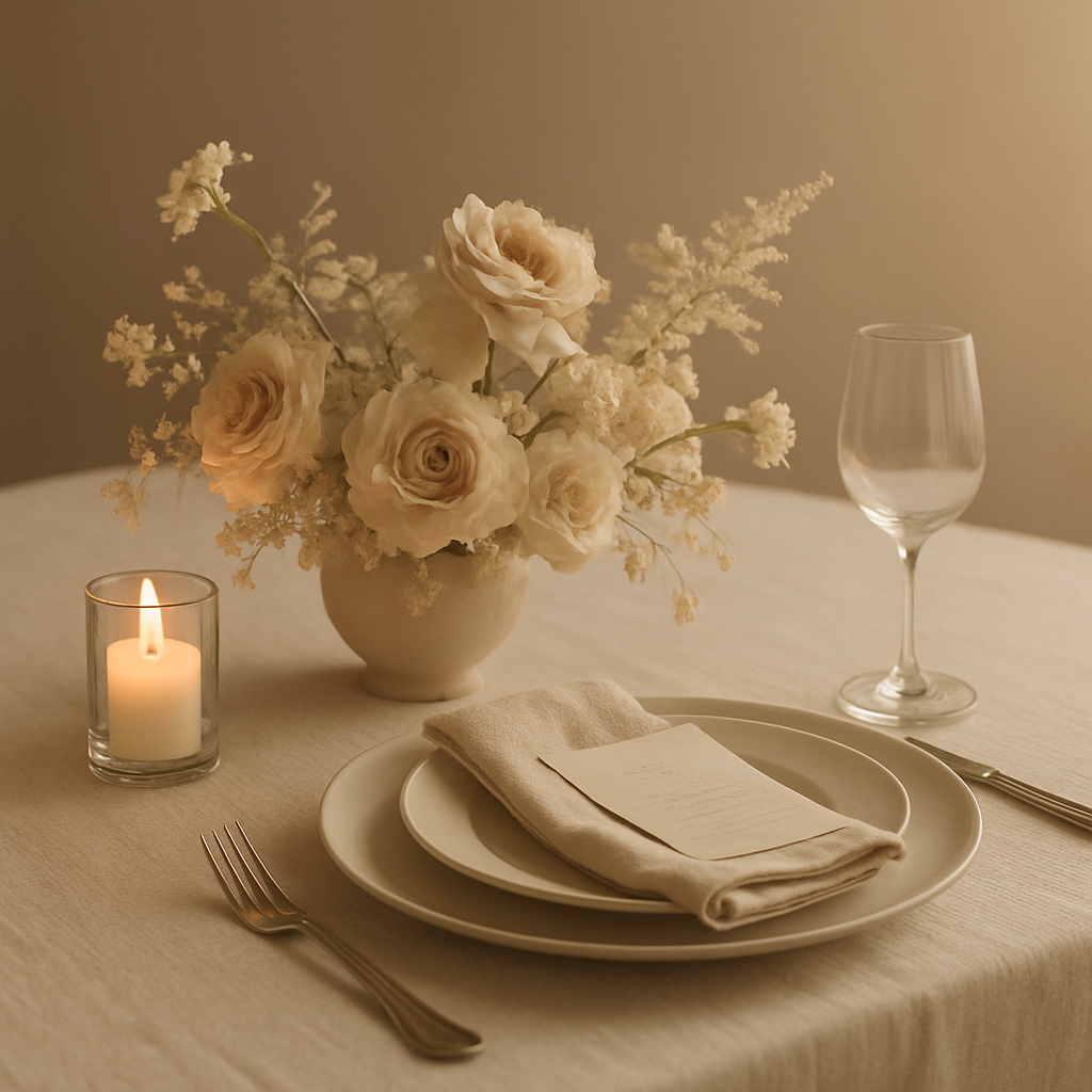 Luxury wedding website